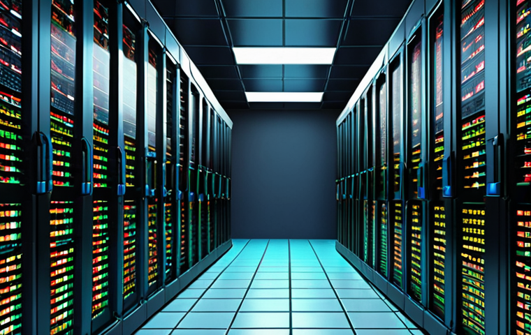**Image Prompt:**  Database upgrade progress bar filling, server racks in background, binary code overlay, concept of digital transformation, vibrant tech colors.