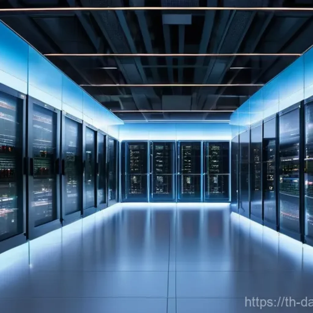 최신 데이터베이스 기술 트렌드와 최적화 - **Prompt 1: Cloud Database Scalability and Efficiency**
"A highly detailed, wide-angle shot of a...