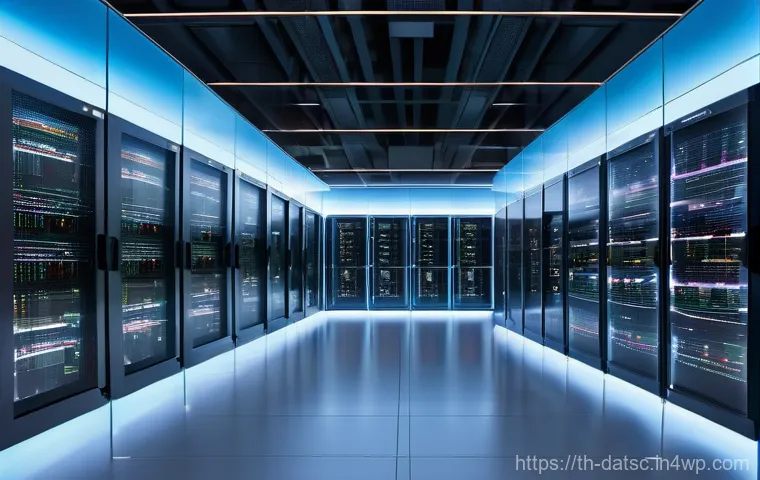 최신 데이터베이스 기술 트렌드와 최적화 - **Prompt 1: Cloud Database Scalability and Efficiency**
"A highly detailed, wide-angle shot of a...